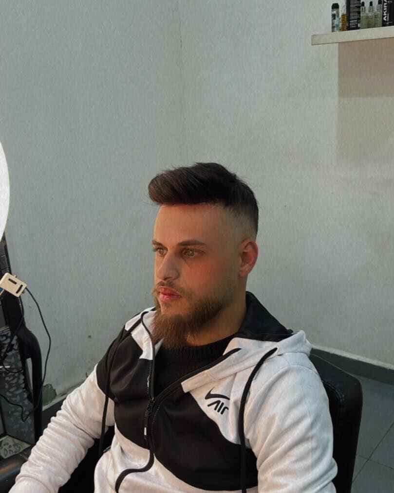 Client hair topper transformation Beirut